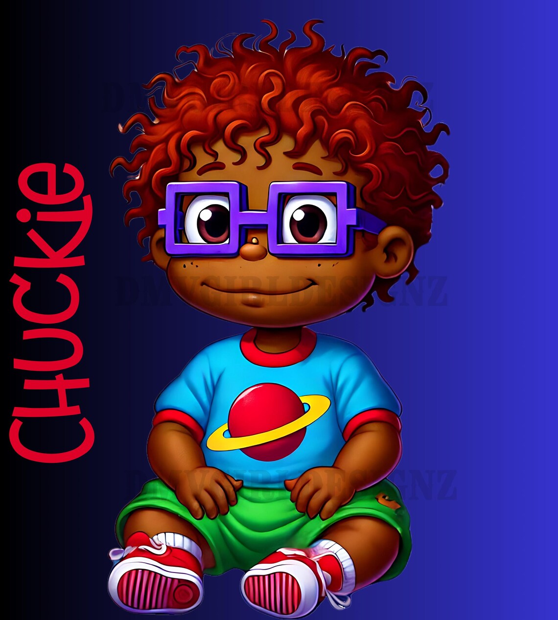 African American Rugrats Fan Art: Transparent Digital Bundle (digital ...