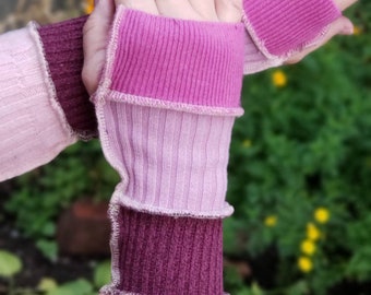 Texting gloves by Jaxhatsmontana - Jax hats - fingerless gloves - gloves - mittens - repurposed sweater arm warmers - upcycled armwarmers -