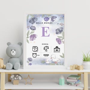 Newborn Birth Stats SVG, Baby Birth Announcement SVG, Baby Shower Png, Personalised Baby Gift, Baby Girl, Baby Boy, Cut file for Cricut