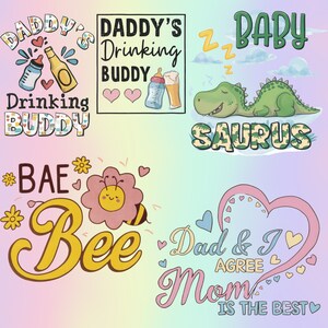 Funny Baby Png Bundle, 20 Baby Quotes Sublimation Designs, Newborn Png ...
