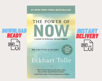 The Power of Now by Eckhart Tolle, Personal Development and Success | PDF Digital Download