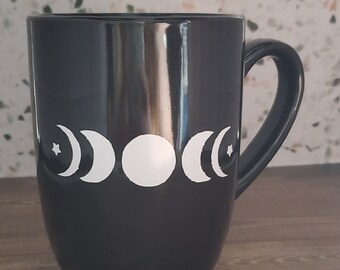 Stoneware Mug - Moon Phases