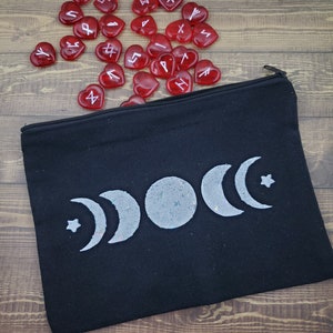Canvas Bag - Moon Phases with Stars