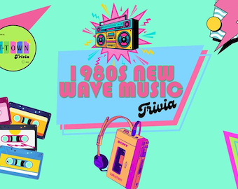 Trivia new wave muziek uit de jaren 80: pubquiz (digitale download)