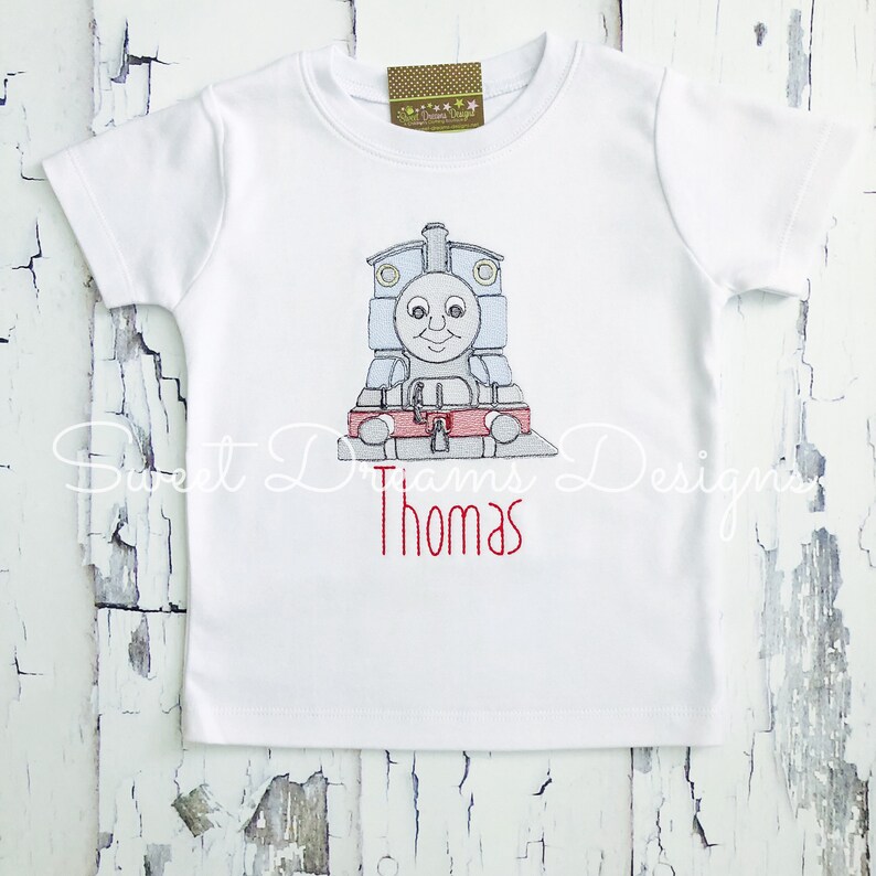 Thomas Train Shirt Train Shirt For Boys Boy Thomas tee Shirt image 1