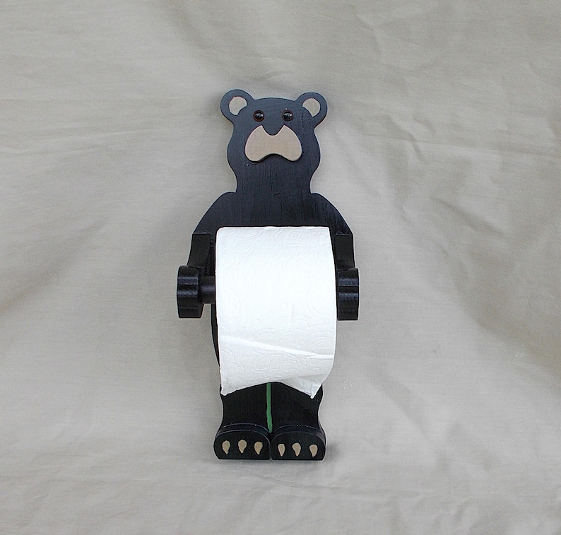 Bear Toilet Paper Holder - Etsy