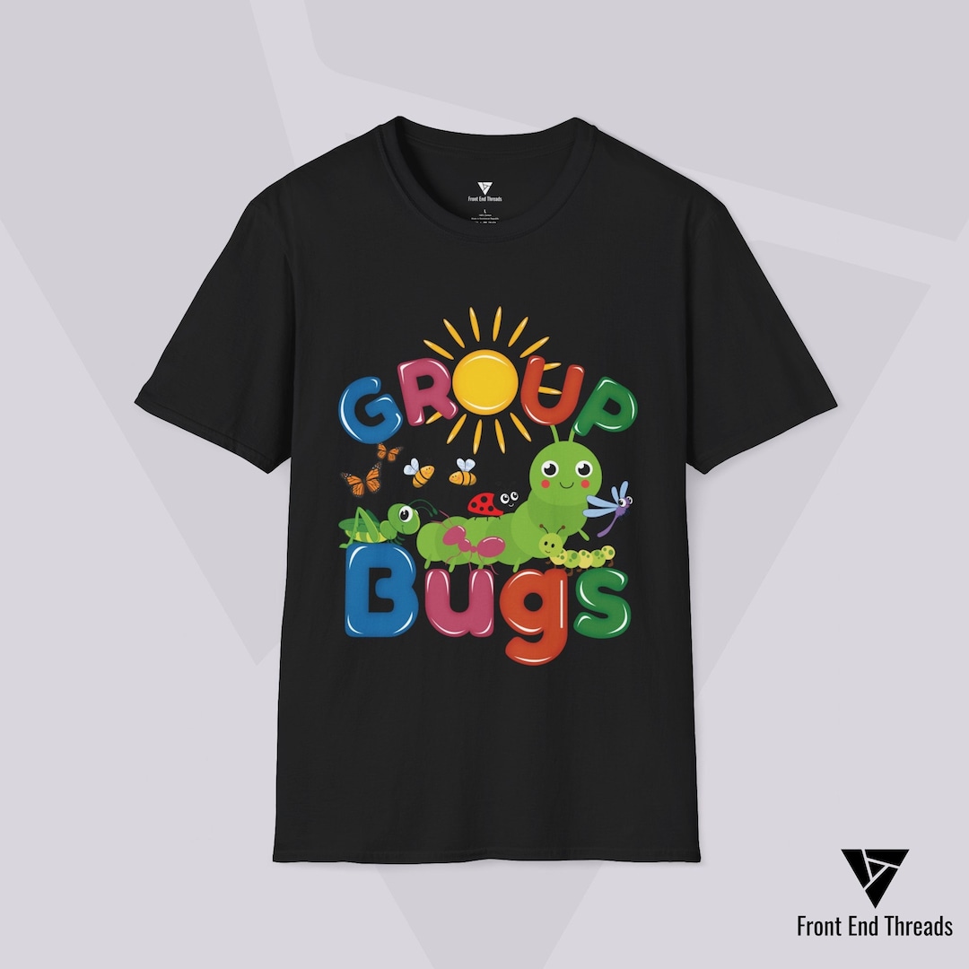 Insect T-shirt, Group Bugs Vector Graphic, Nature Lovers Gift. - Etsy