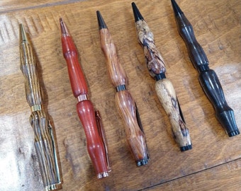 Handmade wooden pens - Hand turned on a lathe - Personalized pen - Exotic wooden pen - Exquisite pen