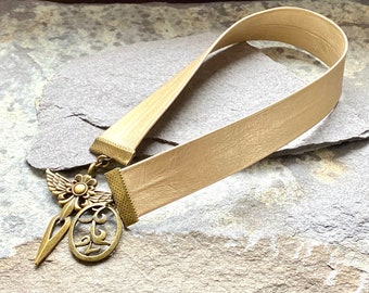 Bookmark, Shadowhunters, Parabatai, Cordelia Carstairs, Cortana, Cassandra Clare inspired, Chain of Gold, handmade bookmark, fan art