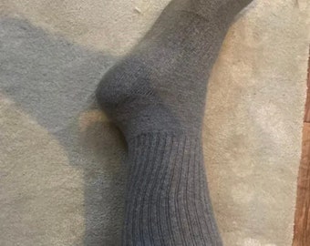 Chaussettes de sport portées