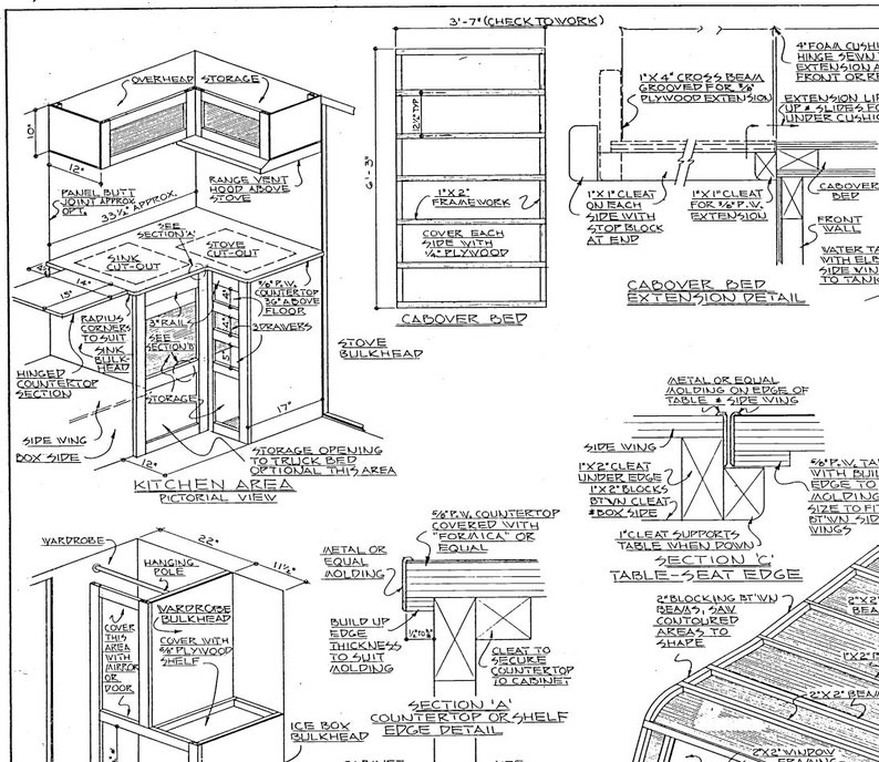 Build Your Own IMPORTER CAMPER (RV) From Glen-l Plans and Patterns - Etsy