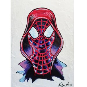 Pintura del Hombre Araña
