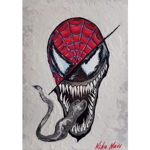 Pintura de Venom Spider-Man
