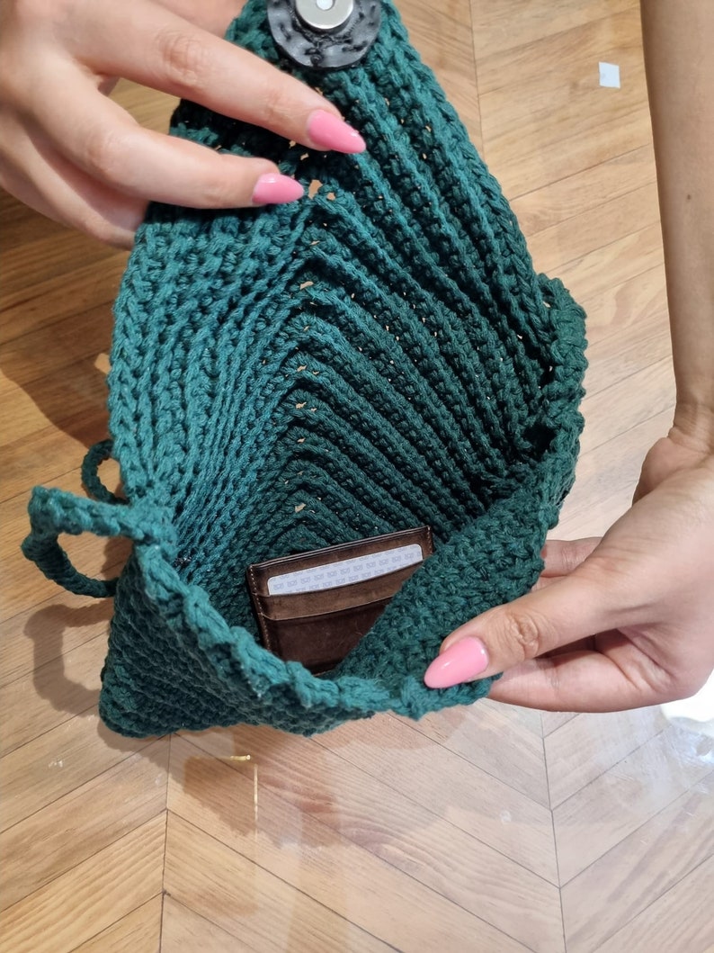 Crochet Shoulder Bag zdjęcie 2