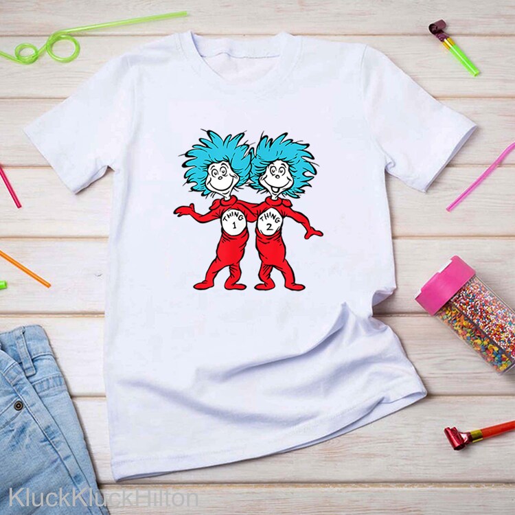 thing 1 and thing 2 teacher shirts