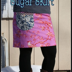 Instant Download The SUGAR Skirt DIY Tutorial PDF Pattern Ebook Sizes 12 months to 12 14 Youth and Women image 2