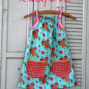 Instant Download The Junebug Sun Dress PDF Sewing Pattern DIY Tutorial Little Bird Lane Size 12 Mo to Size 7-8 image 2