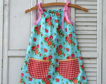 Sofortiger Download Die Junikäfer Sonne Kleid PDF Schnittmuster DIY Anleitung Little Bird Lane Gr. 12 Mo bis Gr. 7-8