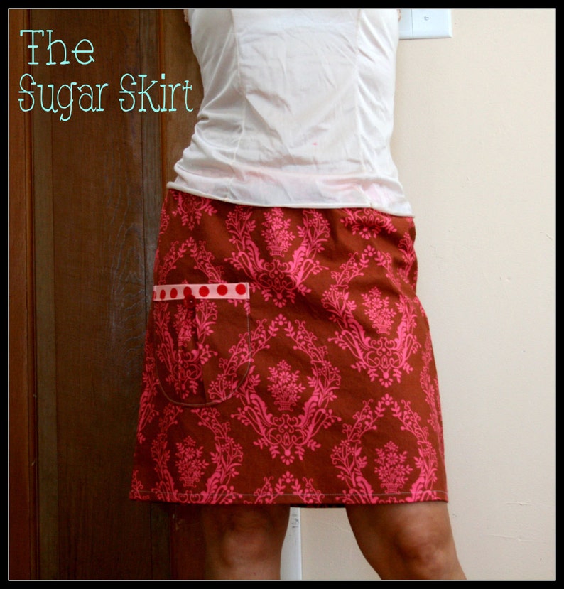 Instant Download The SUGAR Skirt DIY Tutorial PDF Pattern Ebook Sizes 12 months to 12 14 Youth and Women image 3