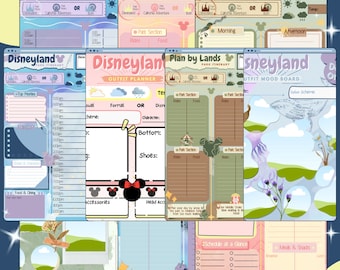 DL Ultimate Vacation Planner Bundle! 3 Outfit-Planer-Pakete und 3 Reiserouten-Pakete!