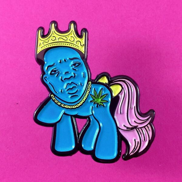 My Biggie Pony - Enamel Pin