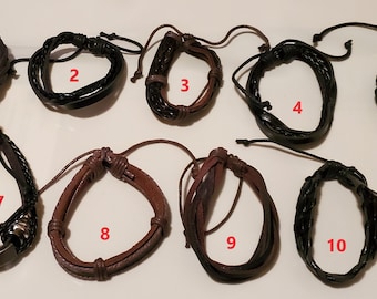 Leather Bracelets