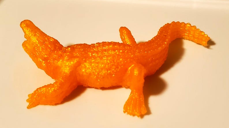 Miniature Crocodile Figure image 2