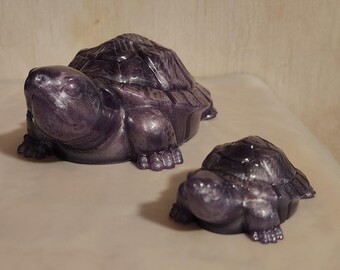 Box Turtle Figurine Set