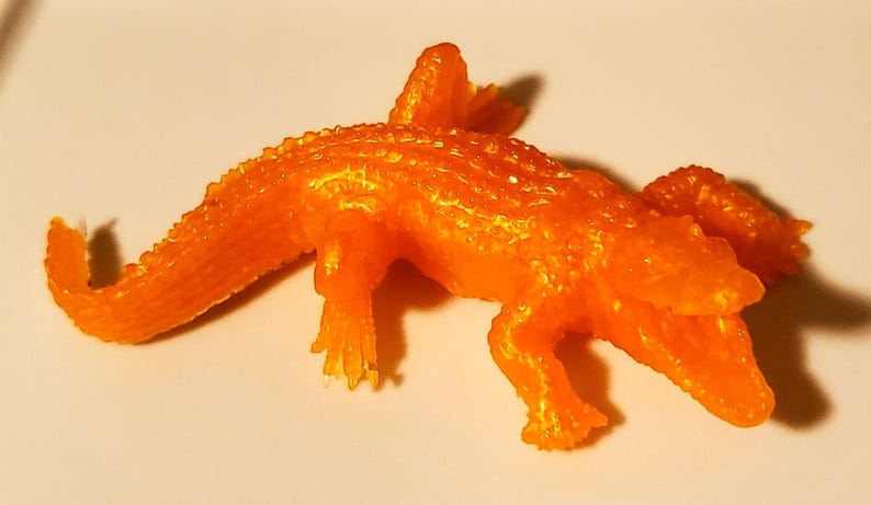 Miniature Crocodile Figure image 1