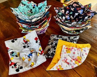 Enchanted Eats | Character Collective | Disney Themed Microwave Bowl Cozy Collection