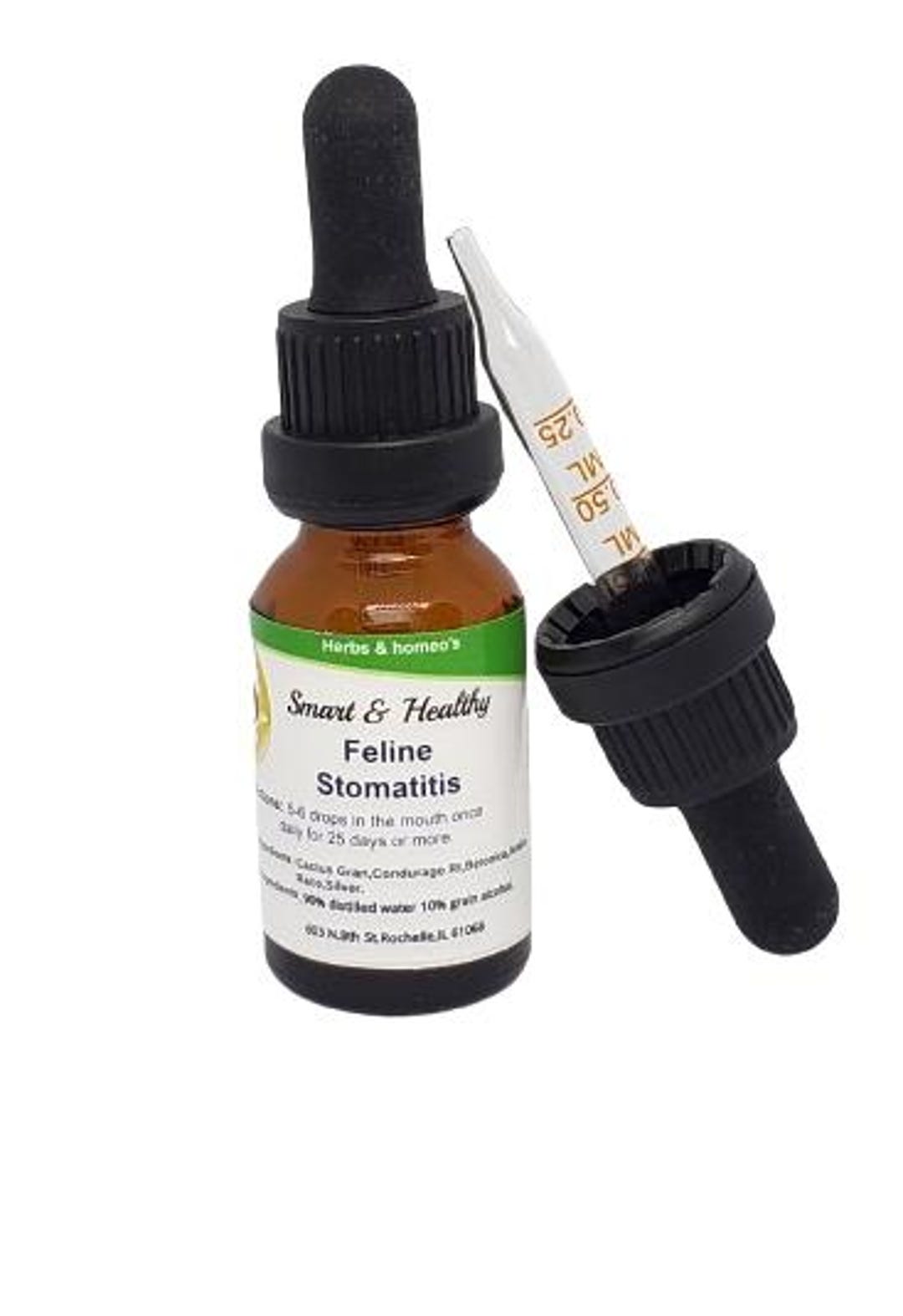 View of Feline Stomatitis Homeopathic - Etsy