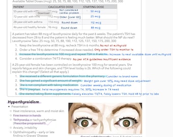 Endocriene systeembeoordeling | Studiegids | Examen afsluiten | FNP/AGNP | Bordvoorbereiding | Verplegingsnotities
