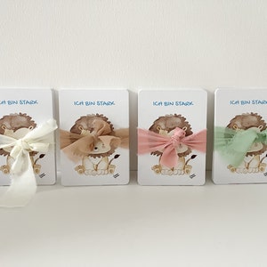 Achtsamkeitskarten Mutmacherkarten Affirmationskarten Tiermotive Set 20 Stück watercolor Aquarell