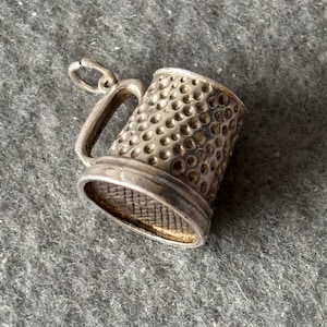 Vintage Sterling Silver 925 Charm Pendant. Beer Tankard / Mug Stein.