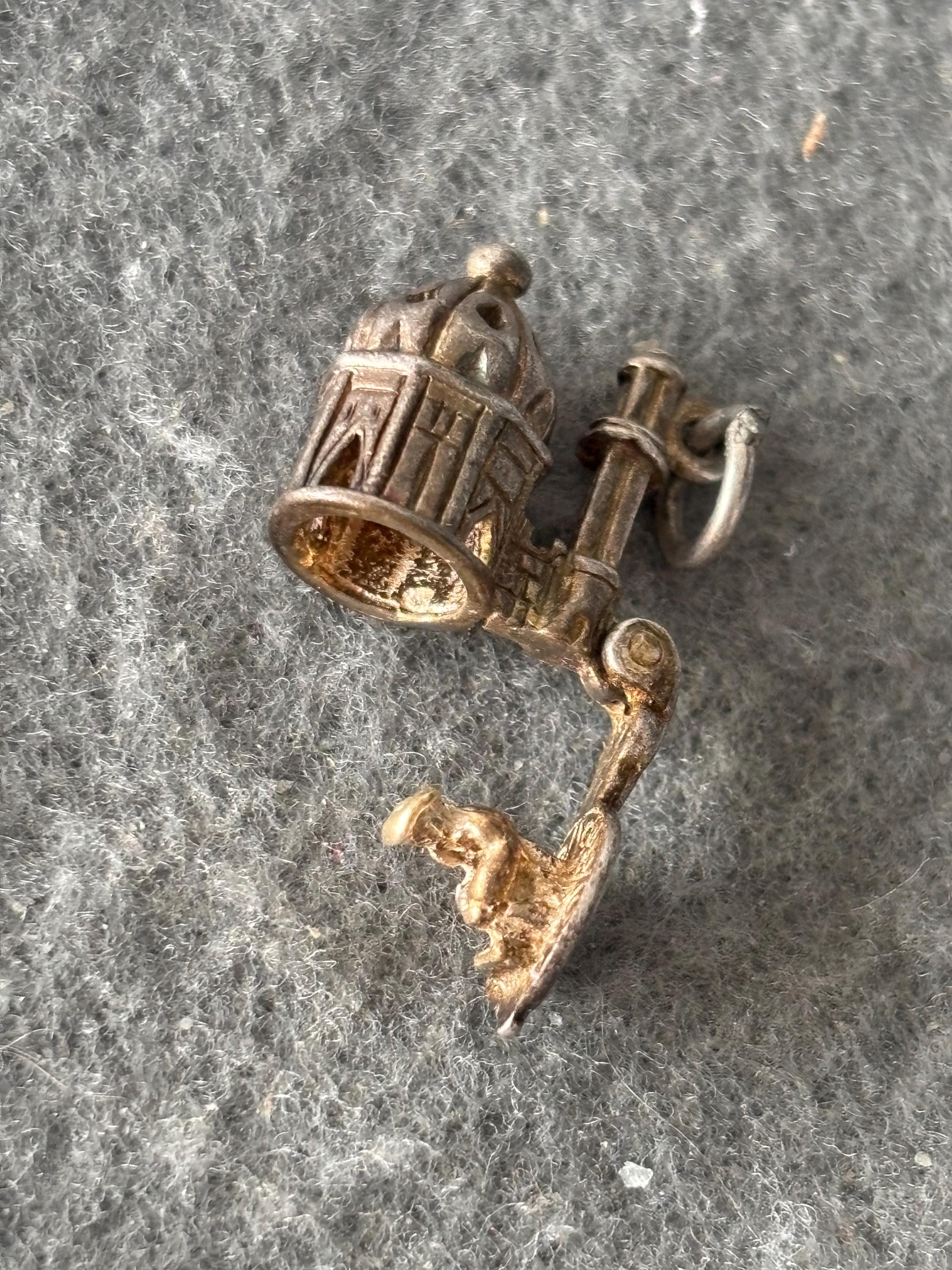 Nuvo ヴィンテージ スターリングシルバー 925 チャームペンダント