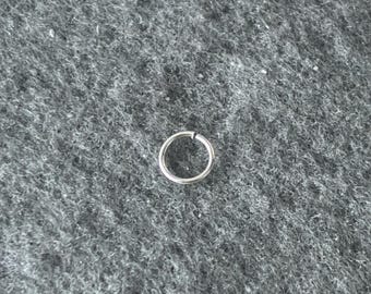 Sterling Silver 925 7mm Jump ring- Add on item ONLY