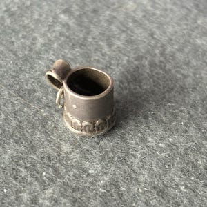 Vintage Sterling Silver 925 Charm Pendant. Beer Tankard / Mug / Stein