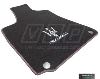 Tapis de sol de luxe en velours pour voiture pour Maserati tous les modèles Ghibli/Levante/Quattroporte/Grancabrio/Granturismo/Grecale/MC20