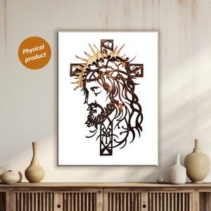 Jesus Christ Wall Art: Crown of Thorns Christian Home Decor