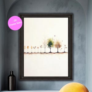 Mustard Seed Wall Decor Kingdom of Heaven Wall Art Matthew 13:31-32 Aesthetic Christian Wall Art Jesus Art boho Christian Gospels Jesus
