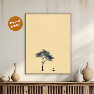 Mustard Seed Canvas Painting: Christian Faith Wall Art