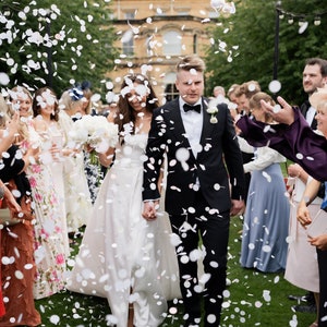 Biodegradable Confetti | White Paper Confetti | 7 Handfuls +