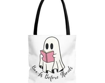 Bolsa Boo-ks Before Ghouls: una bolsa de libros espeluznante para Halloween y lugares de reunión cotidianos