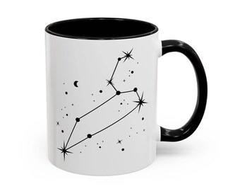 Taza del zodiaco Leo: Taza de café con constelación - Regalo astrológico