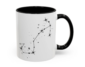 Taza del zodiaco Escorpio: Taza de café con constelación - Regalo astrológico