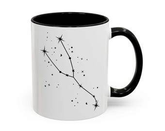 Taza del zodiaco Tauro: Taza de café con constelación - Regalo astrológico