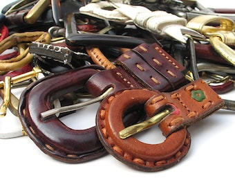 Reclaimed Belt Buckles, Big Lot, 3lbs, Recycled, Eco-Friendly Buckles For Belts or Craft Supplies