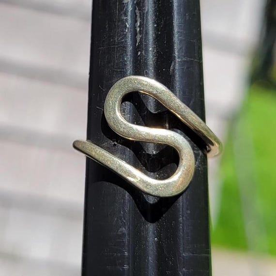 Sterling Silver Ring Vintage Statement Solid 925 … - image 4