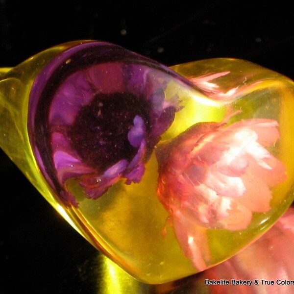 (Flower Pot) Fleuriste Lucite Cuff
