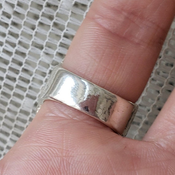 Sterling Silver Ring Statement 925 Flowers Butter… - image 10